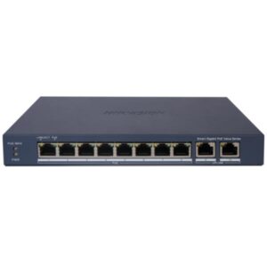SWITCH HIKVISION DS-3E1510P-EI/M(O-STD) (E) 8 PUERTOS GIGABIT POE / 2 PUERTOS GIGABIT RJ45 20 GBPS SMART MANAGED 301802997 AZUL