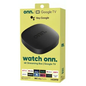 DISPOSITIVO DE TRANSMISIÓN ONN GOOGLE TV 4K ONN-28078468-B NEGRO