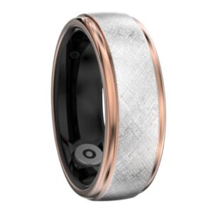 ANILLO INTELIGENTE HIFUTURE FUTURE RING 2 BLUETOOTH 5.3 WATERPROOF TALLA 8 (60MM) TITANIO ORO ROSA