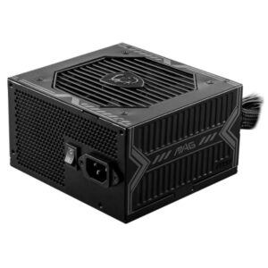 FUENTE DE PODER MSI MAG A550BN 550W 80 PLUS BRONZE NO MODULAR 150X140X86MM 306-7ZP2A12-CE0 NEGRO