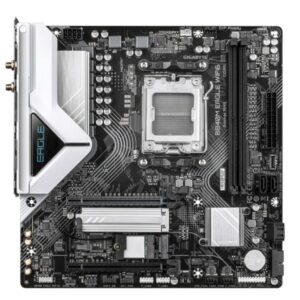 TARJETA MADRE GIGABYTE B840M EAGLE WIFI6 AM5 MICRO ATX DDR5 NEGRO / BLANCO