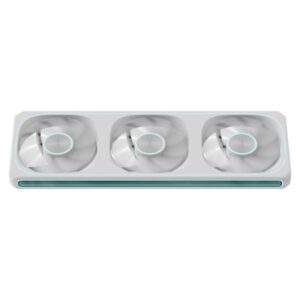 ABANICO ARGB FORMULA V LINE TRIPLE FAN AIR FUSION 3 WH REVERSE 360MM 4 PIN PWM + 3 PIN ARGB 4711401664338 BLANCO