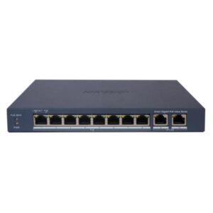 SWITCH HIKVISION DS-3E1510P-EI/M(O-STD)(B) 8 PUERTOS GIGABIT POE / 2 PUERTOS GIGABIT RJ45 20 GBPS SMART MANAGED ADMINISTRABLE 301803447 AZUL
