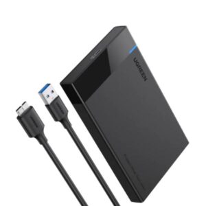 ENCAPSULADOR UGREEN US221 SATA III A USB 3.0 HDD/SSD 2.5 PULG 30848 NEGRO