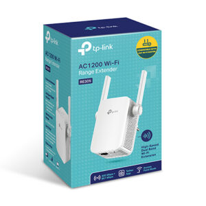 AMPLIFICADOR DE SEÑAL TP LINK TL-RE305 AC1200 WIFI BLANCO