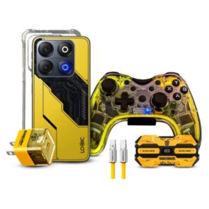 CELULAR LOGIC G2L 256GB 2 SIM LO-G2L256GB-YL AMARILLO / NEGRO