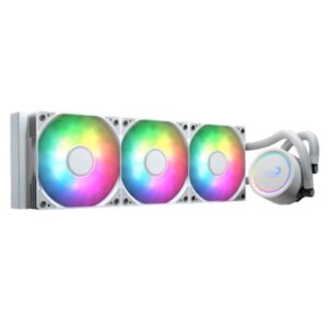 ENFRIAMIENTO LIQUIDO RGB AEROCOOL ABYSS L360R WHT AIO 360MM ACLA-AB36117.21 BLANCO