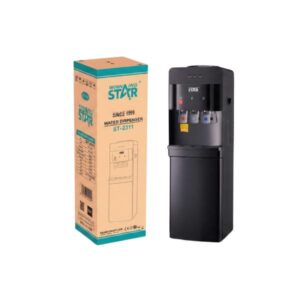 DISPENSADOR DE AGUA WINNING STAR ST-2311 550W COMPARTIMENTO AUXILIAR YSJ-1087-WST-110V-16981 NEGRO