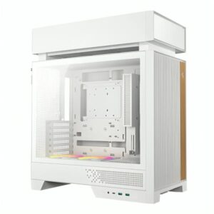 CASE DEEPCOOL CL660 WH MID TOWER VENTILADORES 2 DE 120MM CON PANEL LATERAL R-CL660-WHNNA0-G-1 BLANCO