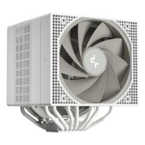 ENFRIAMIENTO DE AIRE DEEPCOOL ASSASSIN IV WH 120FDB/140FDB LGA1700/AM5 1X140MM+1X120MM PWM R-ASN4-WHNNMT-G BLANCO