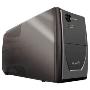 UPS NOVA UP-635 600VA 6 TOMAS CON CABLE 1M E010-183 NEGRO