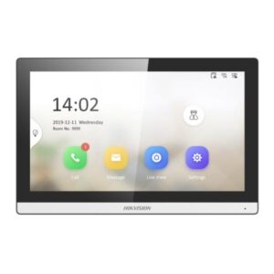 PANTALLA INTERIOR IP HIKVISION DS-KH6350-WTE1 PANTALLA TÁCTIL ETHERNET/WIFI/RS-485/POE 305305624 BLANCO