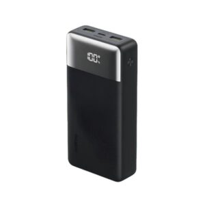 POWER BANK ORAIMO POWERNOVA Q21 OPB-7200Q 20000 MAH CARGA RÁPIDA DE 22.5 W PANTALLA DIGITAL Y CARGA DE 3 DISPOSITIVOS NEGRO