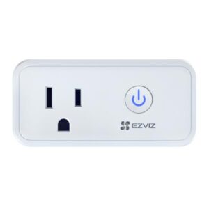 ENCHUFE INTELIGENTE EZVIZ CS-T30-10B-US WIFI 2.4GHZ CONTROL POR VOZ/MONITOREO DE ENERGIA/TEMPORIZADOR CONTROL DE DISPOSITIVOS ELECTRICOS BLANCO