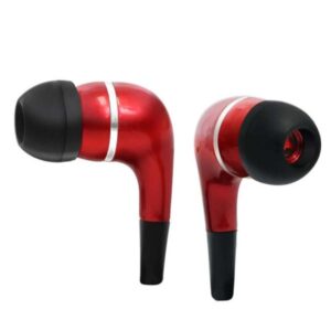 AUDIFONO ARGOM 525 ALÁMBRICO 3.5MM CON REDUCCION DE SONIDO ARG-HS-0525R ROJO
