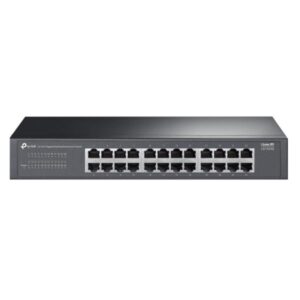 SWITCH TP LINK SF1048 48 PUERTOS RJ45 10/100 MBPS NO ADMINISTRABLE NEGRO