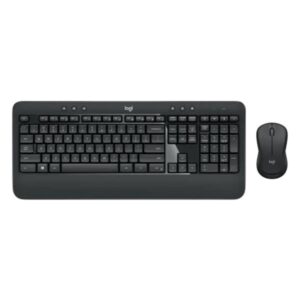 TECLADO Y MOUSE LOGITECH MK540 ADVANCED MEMBRANA INALÁMBRICO CON RECEPTOR UNIFYING ESPAÑOL 920-008673 NEGRO