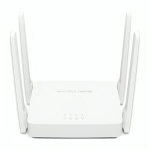 ROUTER MERCUSYS AC10 BAND 2.4/5 GHZ 1200 MBPS WIFI 5 PUERTOS WAN / LAN BLANCO