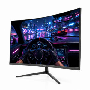 MONITOR X-MICRO LED 27" (X27CFE) CURVO FHD 120HZ WIDE/VGA-HDMI/NEGRO