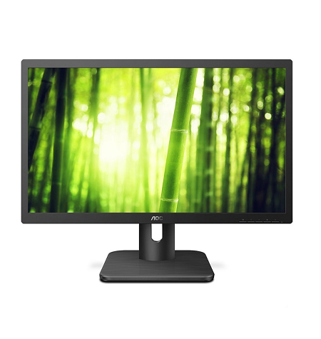 MONITOR AOC LED TN 19.5" (20E1H) WIDE HD+ 60HZ/VGA-HDMI/NEGRO